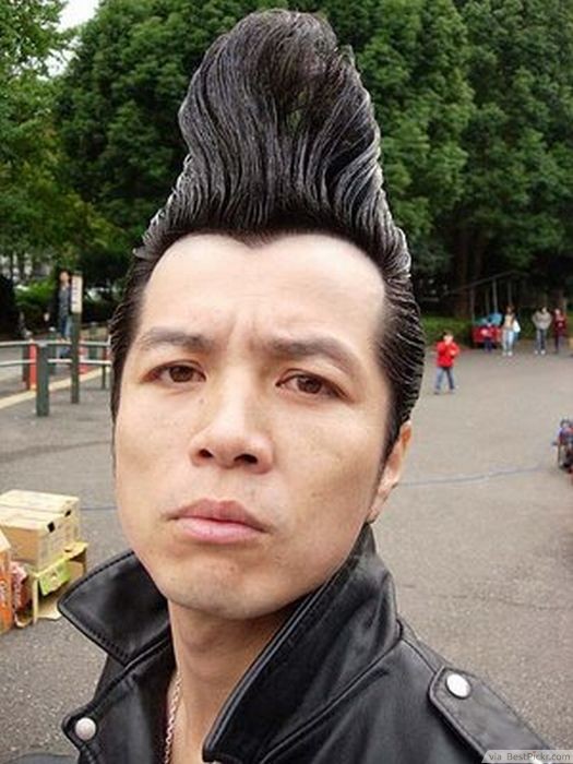 Men Punk Rock Hairstyle 24