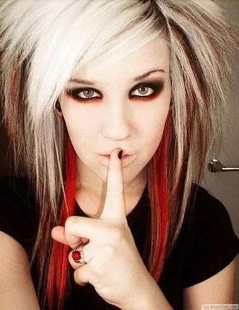 Platinum Blonde Emo Hair 30 Creative Emo Hairstyles And Haircuts For Girls In 2021 0839