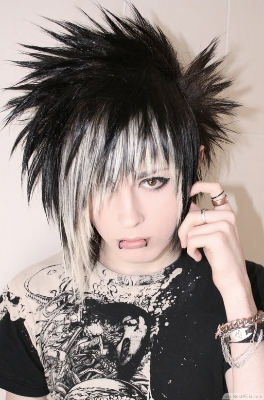 Spiky Emo Hairstyle For Guys http://bestpickr.com/short-emo ...