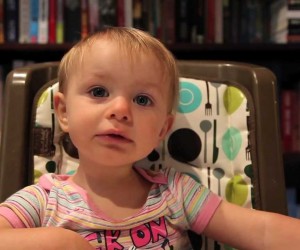 What This Dad Does To His Daughter Is Wrong, But The Cute Baby's Reaction Is Brilliant